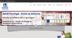 Desktop Screenshot of kairostecnologia.com.br