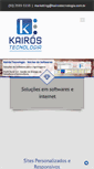 Mobile Screenshot of kairostecnologia.com.br